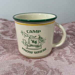 🚫🚫SOLD🚫🚫 Stranger Things Exclusive Loungefly Camp '85 Know Where Ceramic Mug